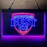 Beer Bar Neon Sign Milwakuee Best Ice 1