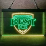 Beer Bar Neon Sign Milwakuee Best Ice 1