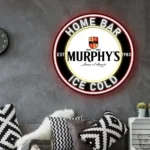 Beer Bar Neon Sign Murphy Irish Stout 1983 1