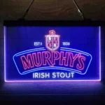Beer Bar Neon Sign Murphy Irish Stout 3 Color 1