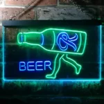 Beer Bar Neon Sign Nimmerbaum Garage Man Keller 1