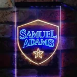 Beer Bar Neon Sign Samuel Adam Badge 1