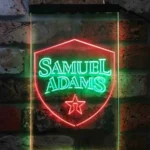 Beer Bar Neon Sign Samuel Adam Badge 1