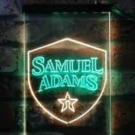 Beer Bar Neon Sign Samuel Adam Badge 1