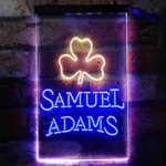 Beer Bar Neon Sign Samuel Adam Shamrock 1