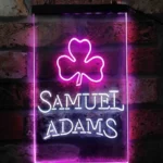 Beer Bar Neon Sign Samuel Adam Shamrock 1