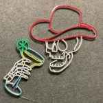 Beer Bar Neon Sign Skeleton Drink Margarita Led 1