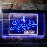 Beer Bar Neon Sign Stroh Man Cave 1