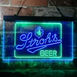Beer Bar Neon Sign Stroh Man Cave 1