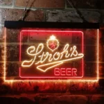 Beer Bar Neon Sign Stroh Man Cave 1