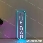 Beer Bar Neon Sign Vertical Open 1