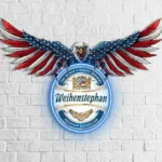 Beer Bar Neon Sign Weihenstephan American Eagle 1