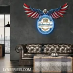 Beer Bar Neon Sign Weihenstephan American Eagle 1
