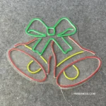 Bells Neon Sign Christmas Jingle 1