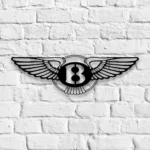 Bentley Metal Sign Logo Car 1