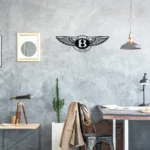 Bentley Metal Sign Logo Car 1