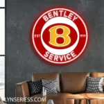 Bentley Neon Sign Super Car 1