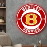 Bentley Neon Sign Super Car 1