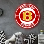 Bentley Neon Sign Super Car 1