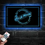 Blue Moon Metal Sign Brewing Company Est 1995 1