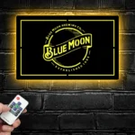 Blue Moon Metal Sign Brewing Company Est 1995 1