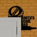 Blue Moon Metal Sign Custom Bottle Cap 1