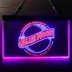Blue Moon Neon Sign Brewing Company Est 1995 1