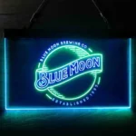 Blue Moon Neon Sign Brewing Company Est 1995 1