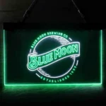 Blue Moon Neon Sign Brewing Company Est 1995 1
