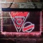 Blue Moon Neon Sign Eight Ball Pool Snooker Room 1