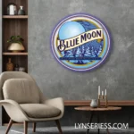 Blue Moon Neon Sign Moon Beer Sign 1