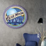 Blue Moon Neon Sign Moon Beer Sign 1
