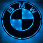 Bmw Metal Sign Logo Car 1