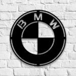 Bmw Metal Sign Logo Car 1