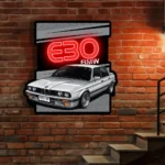 Bmw Neon Sign E30 Poster 1