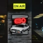 Bmw Neon Sign E30 Poster 1