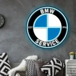 Bmw Neon Sign Super Car 1