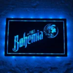 Bohemia Metal Sign Logo 1