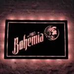 Bohemia Metal Sign Logo 1