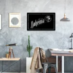 Bohemia Metal Sign Logo 1
