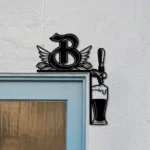 Bombardier Metal Sign Tap Handle 1