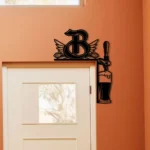 Bombardier Metal Sign Tap Handle 1