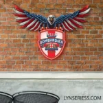 Bombardier Neon Sign American Eagle 1