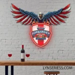 Bombardier Neon Sign American Eagle 1