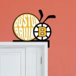 Boston Bruins Metal Sign Boston B Emblem 1
