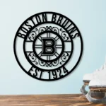 Boston Bruins Metal Sign Custom Nhl 1