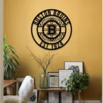 Boston Bruins Metal Sign Custom Nhl 1
