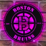 Boston Bruins Metal Sign Logo 1