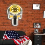 Boston Bruins Neon Sign The Punisher 1