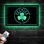 Boston Celtics Metal Sign Celtics Leaf Mark 1